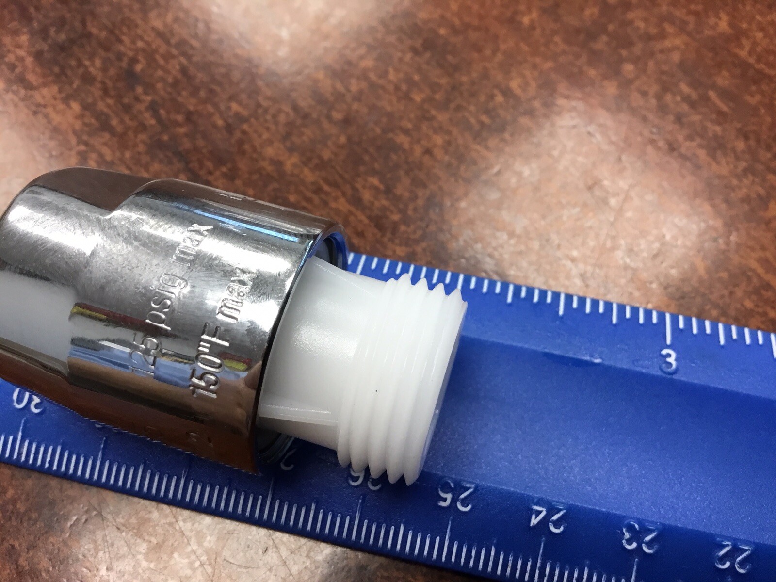 Newport Brass 1/2 Inch Hand Shower Vacuum Breaker Chrome VISENTIN #35 Free Ship