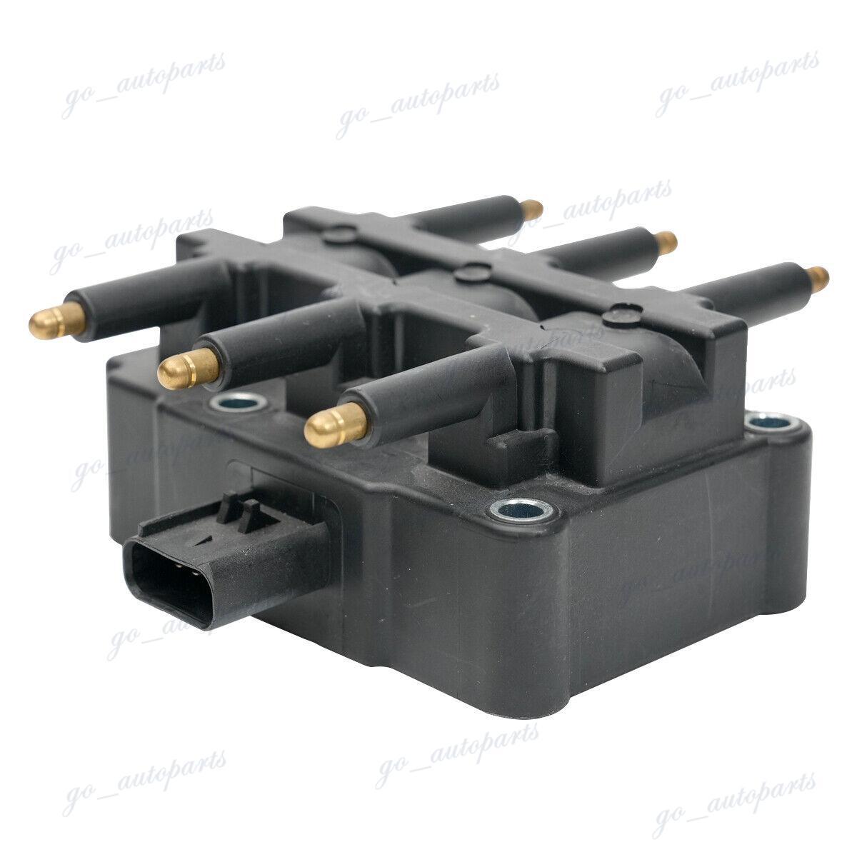 6X Spark Plugs + Wire Set & Coil Pack For Town & Country Grand Caravan 3.3L 3.8L