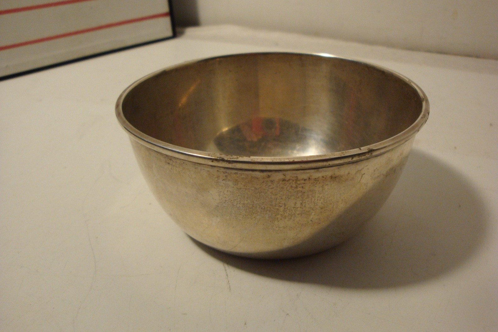 Vintage Sterling Silver bowl 109 grams "D" hallmark no monogram