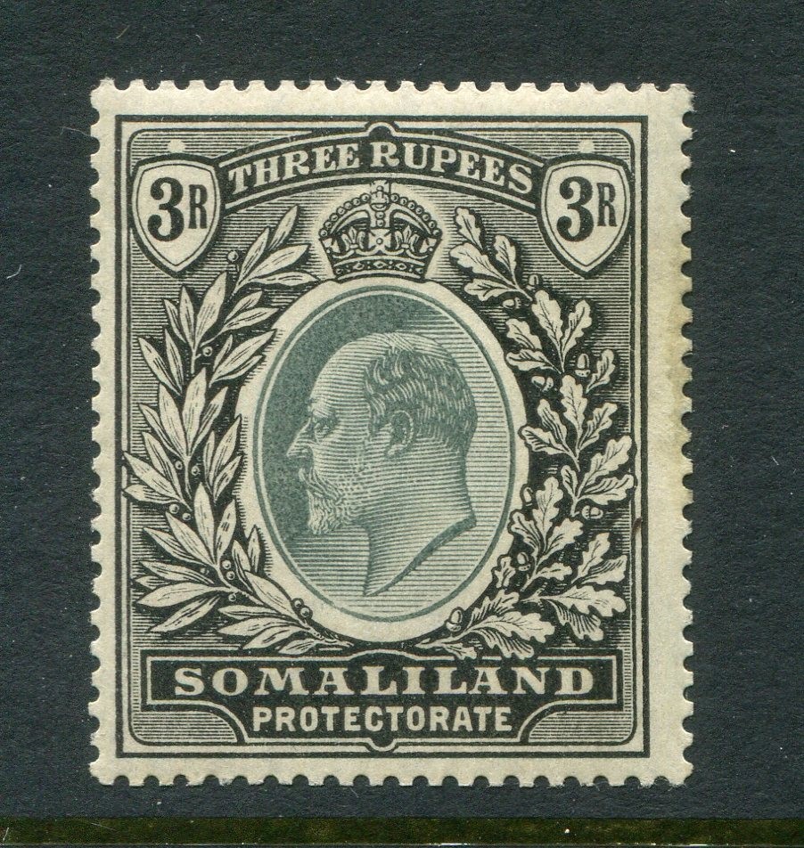 Somaliland #38 Edward VII 3 R. [Mint Hinged]