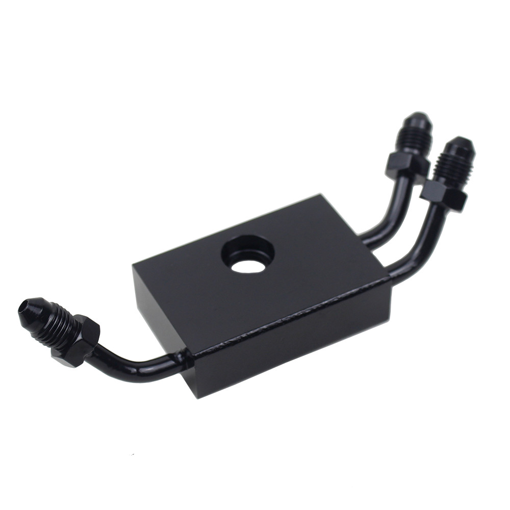 Black Brake Lines Kit w/ABS for Harley Softail FXLRS FXLRST XL Dual Disc