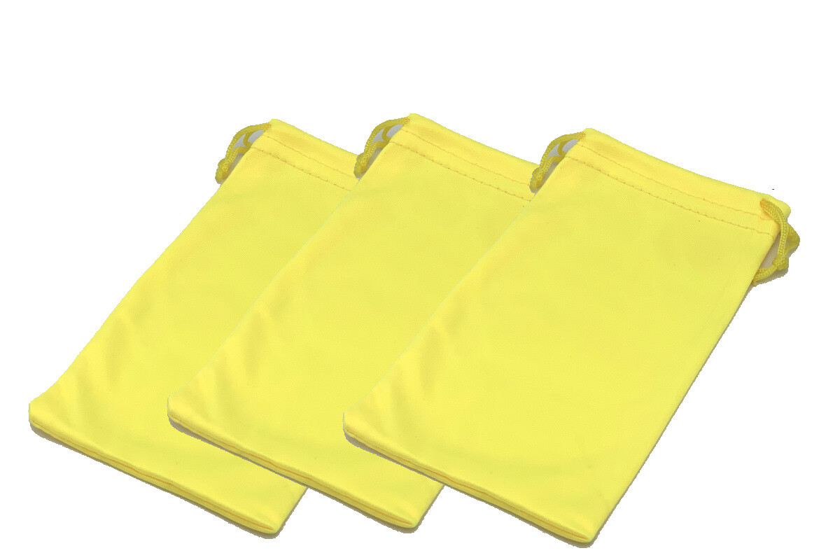 Premium Microfiber Pouch Bag Cleaning Case Sunglasses Eyeglasses High quality