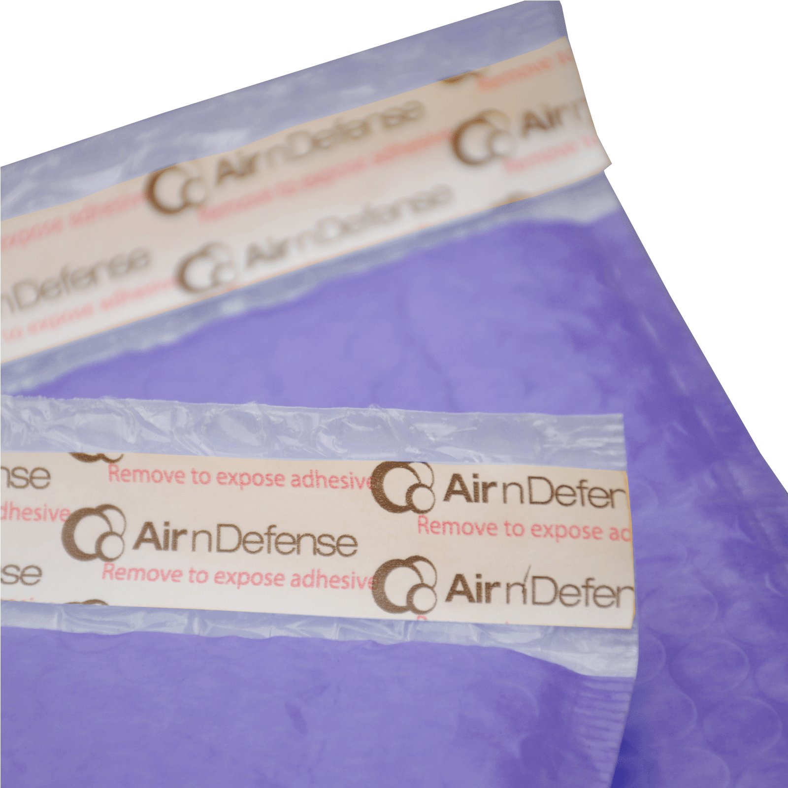 AirnDefense 1000 #0 6.5X10" Purple Poly Bubble Mailers Shipping Padded Envelope