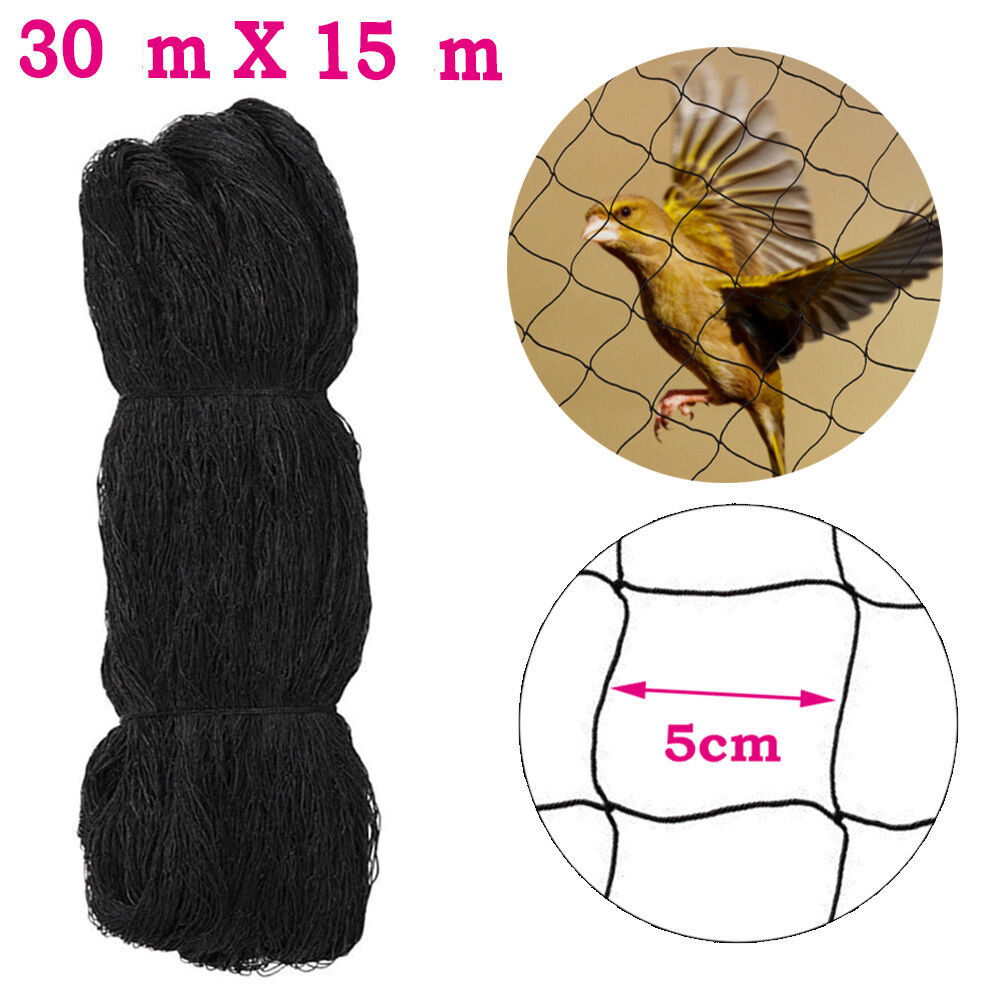 Anti Bird Netting Garden Net Poultry Aviary Barrier Net for Garden 50 X 100ft