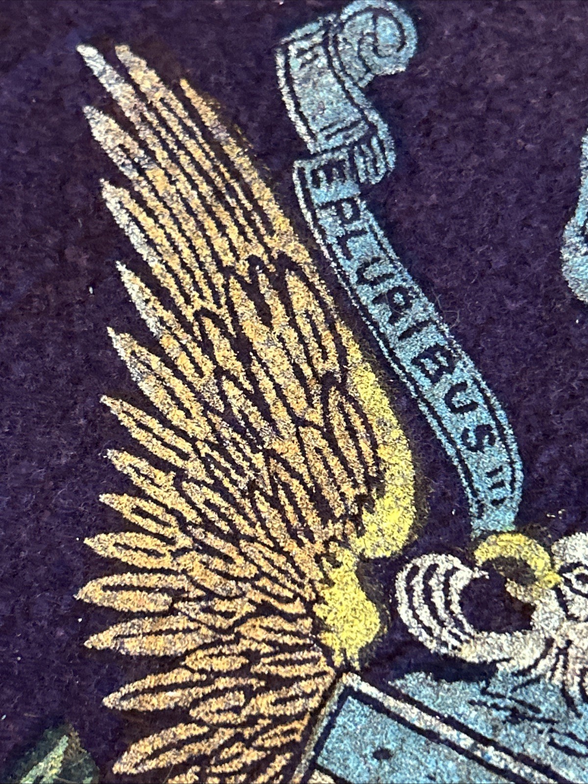 Vintage National Guard State Camp 1939 Pennant WWII Preparation