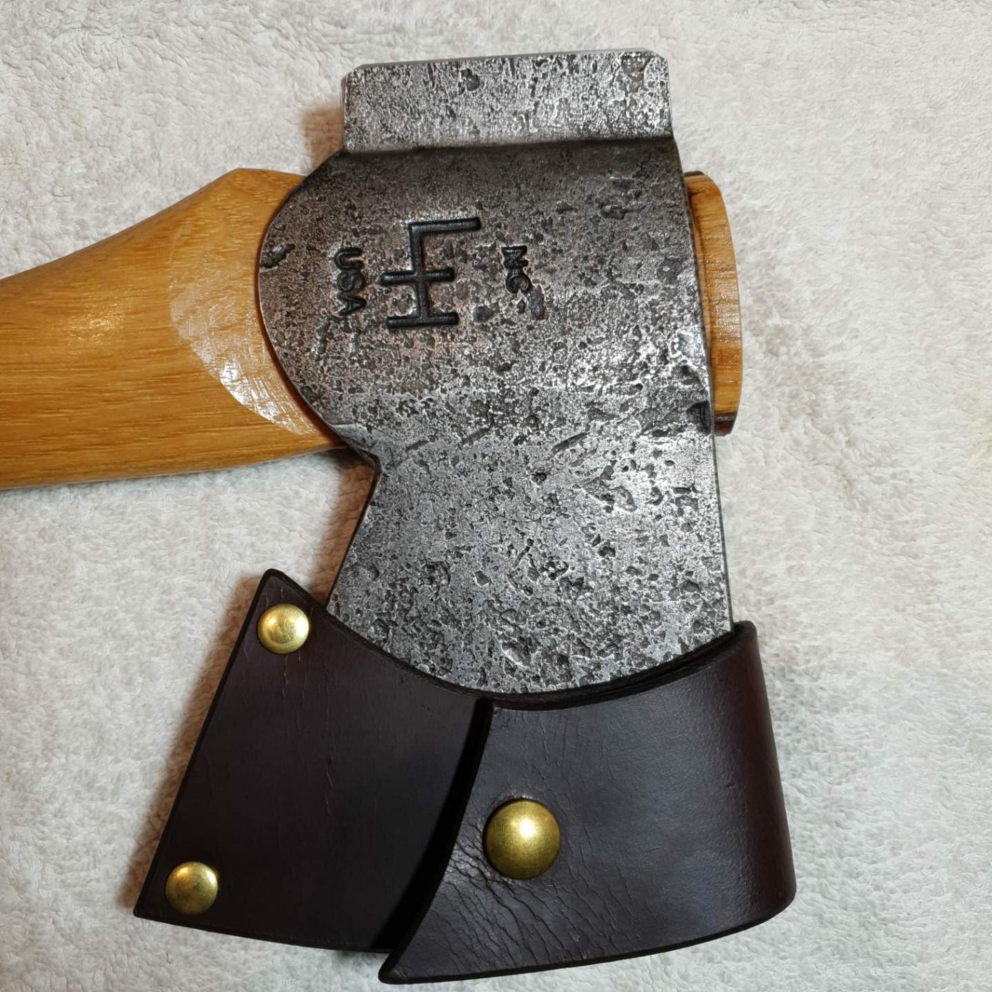 Liam Hoffman Blacksmithing - 3lb Camp Axe - Brand New - Never Used