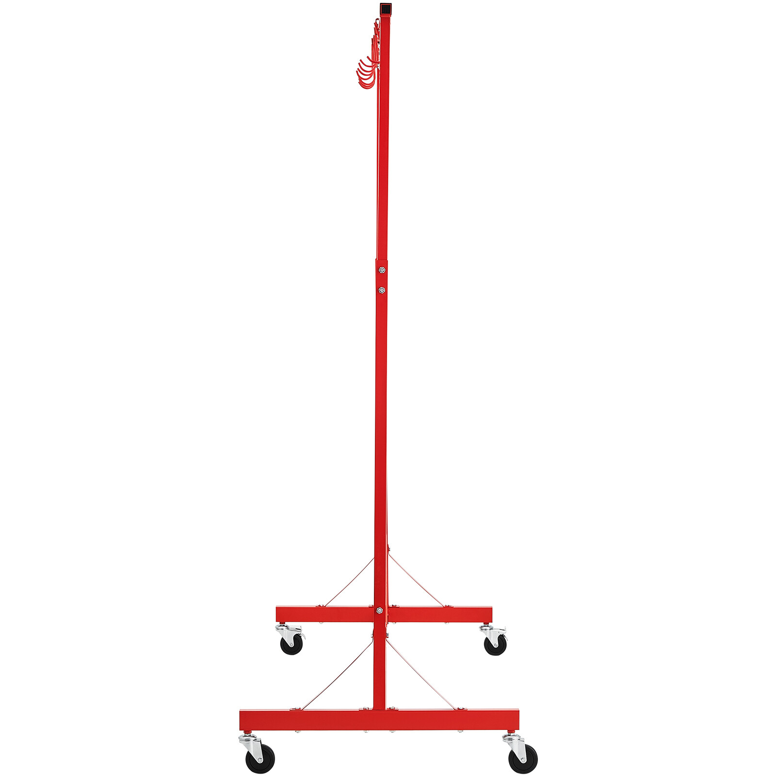 VEVOR Painting Rack Adjustable Paint Hanger 8 Hooks Auto Body Painting Stand