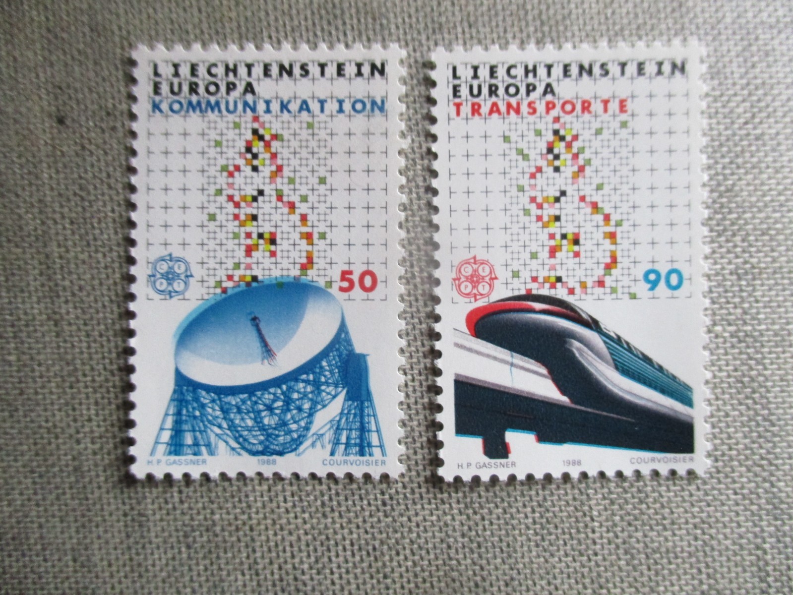 Liechtenstein, Scott# 880-881, MNH