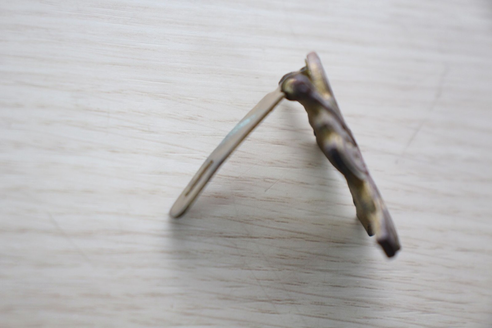 WWII Japanese Army Rifle Marksmanship Badge Missing Loop Imperial Japan J35