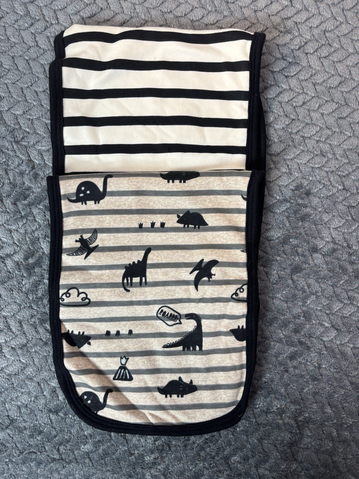 Baby Boy Newborn Gift Handmade Crochet Basket 23pc Set Bibs Socks Swaddles