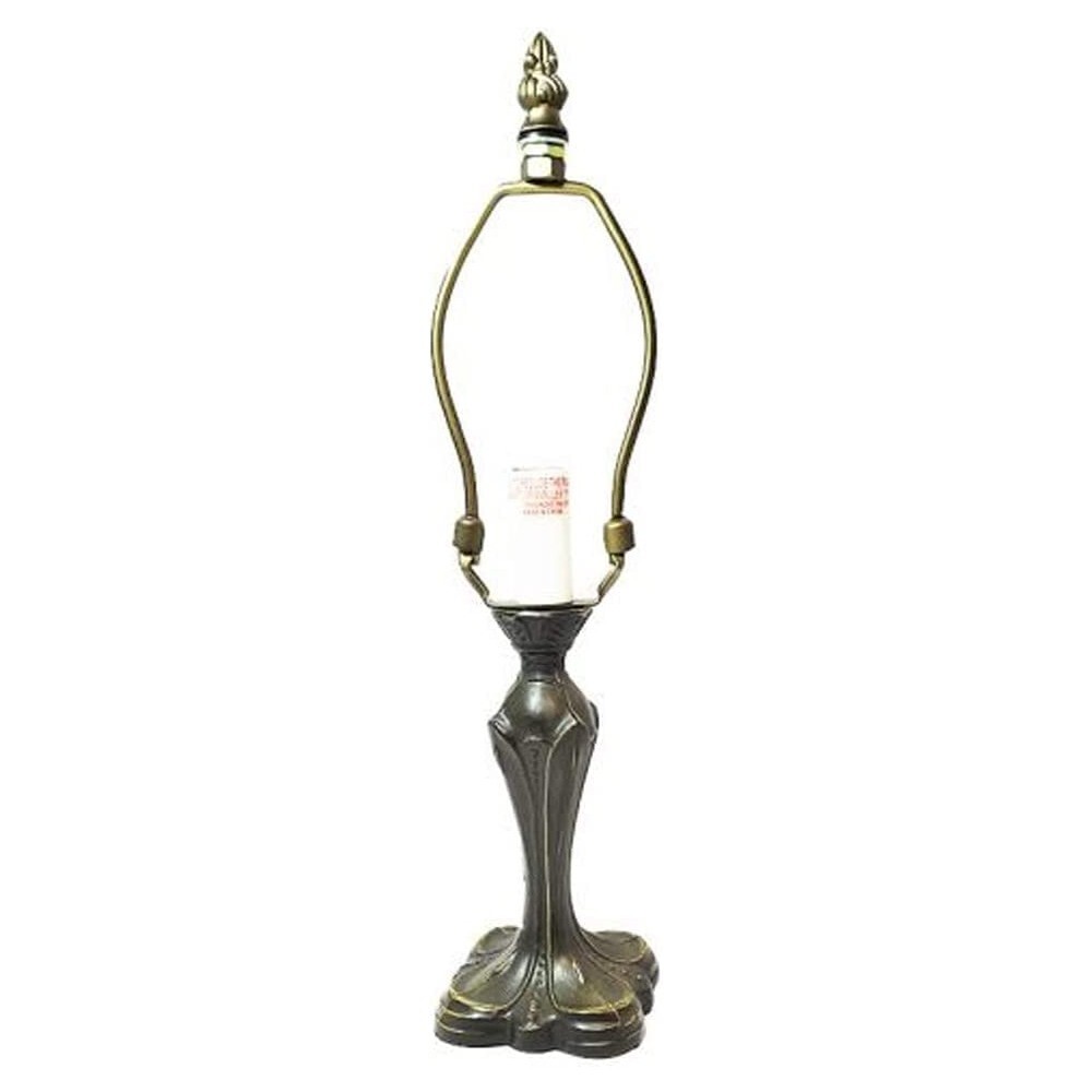 Small Tulip Lamp Base - Antique Bronze Finish 12"