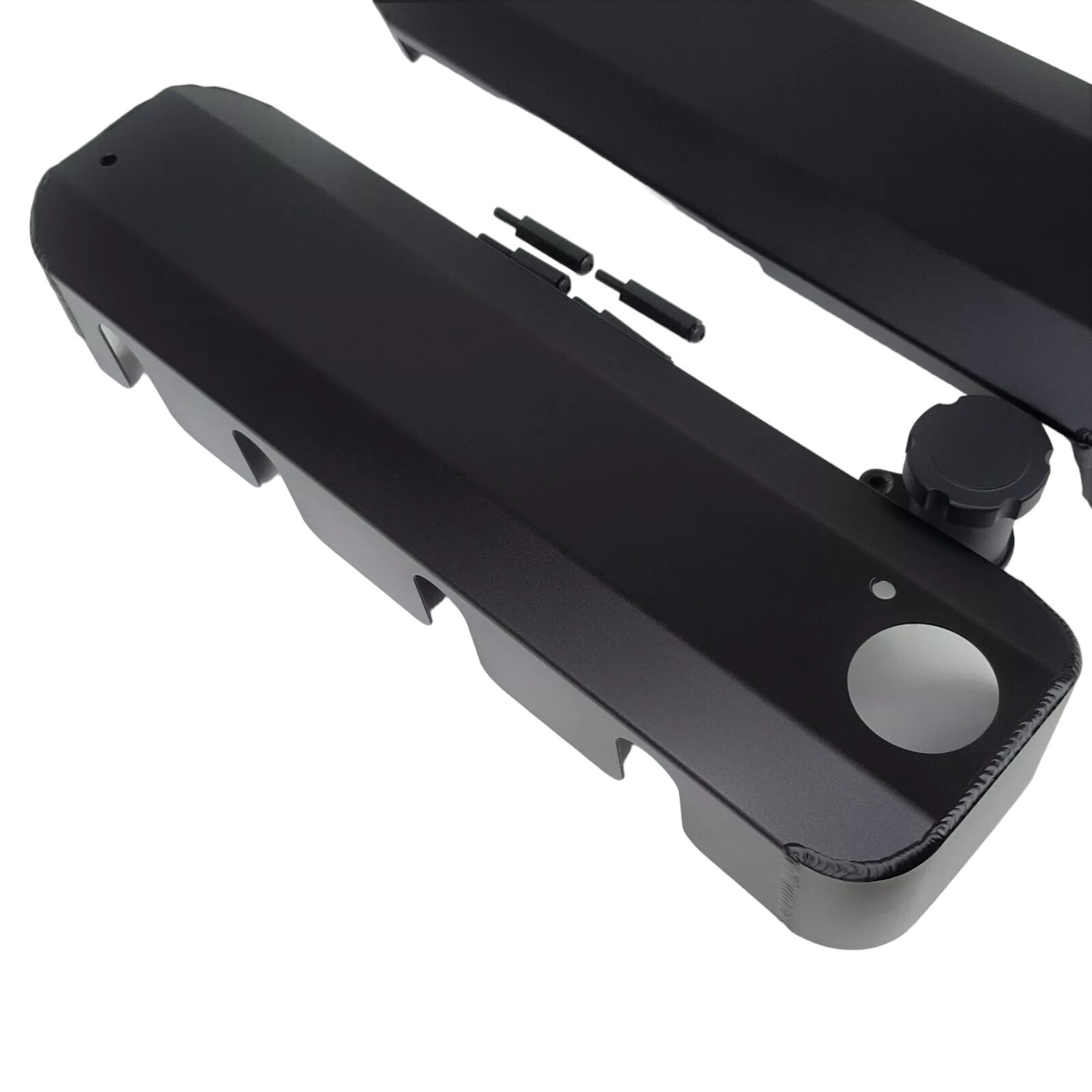 LS1 LS2 LS3 Black Aluminum Fabricated Coil Covers LSX 4.8 5.3 5.7 6.0 6.2