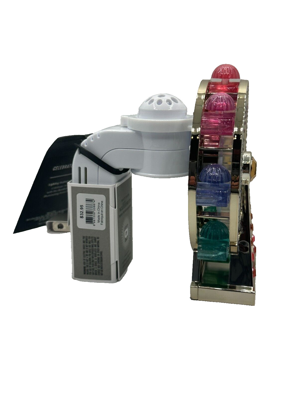 NEW Bath Body Works Wallflowers Fragrance Plug Ferris Wheel Light Rainbow Pride