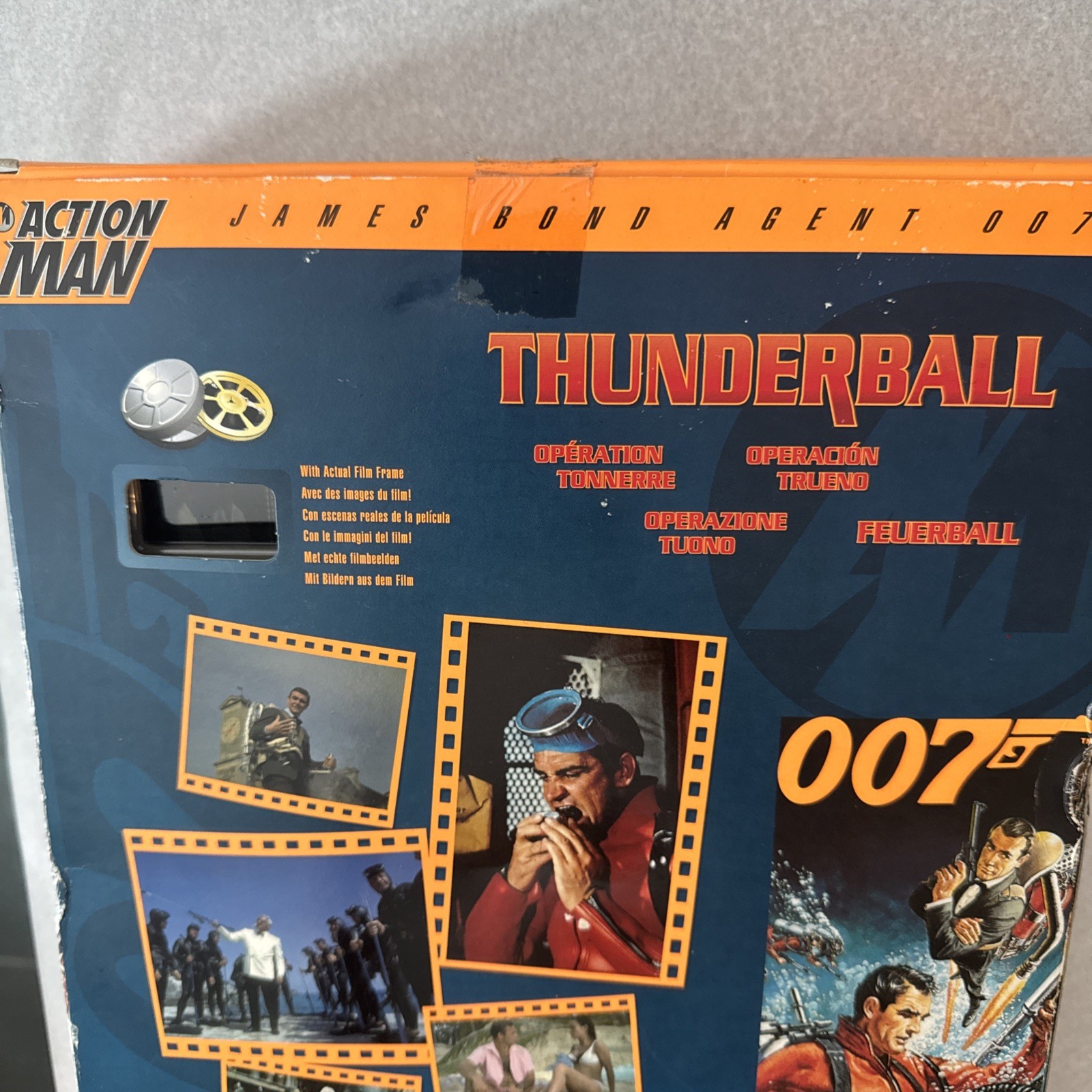 1997 Hasbro Action Man James Bond 007 Thunderball Fast Ship