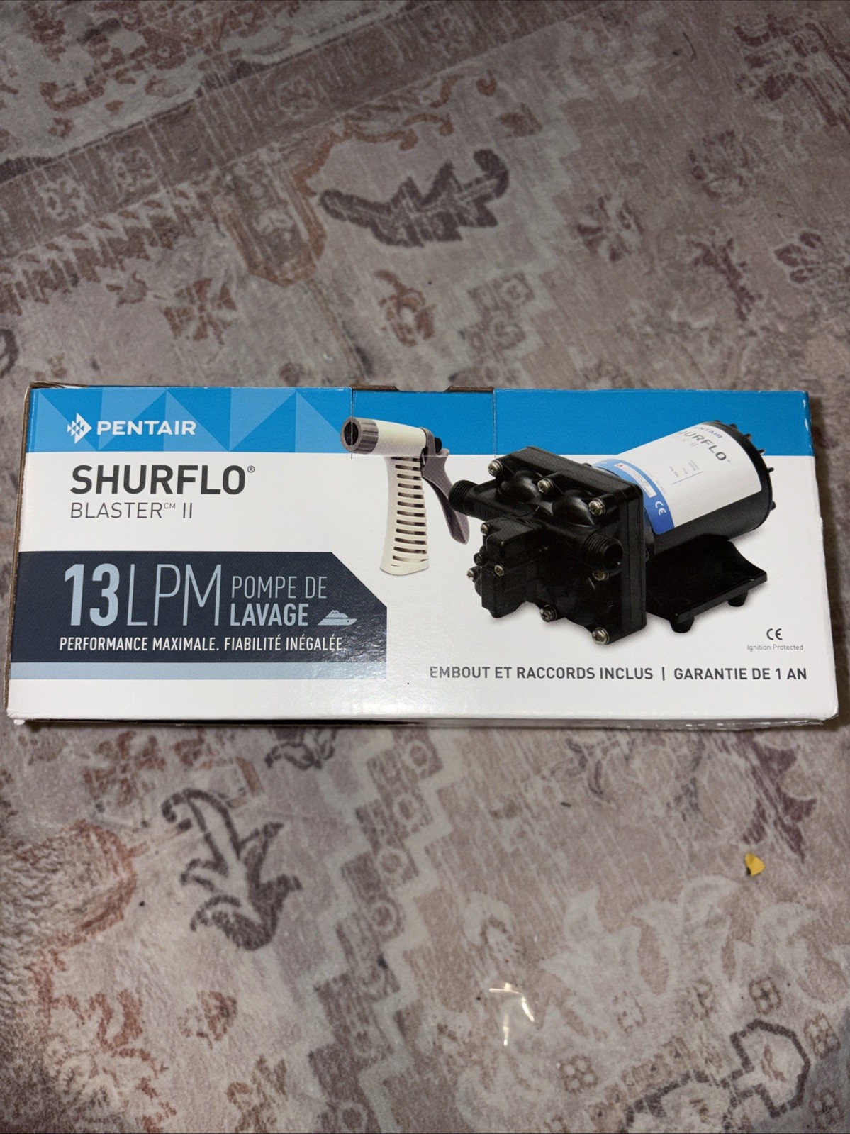Shurflo by Pentair BLASTER™ II Washdown Pump - 12 VDC, 3.5 GPM 4238-121-E07 U...