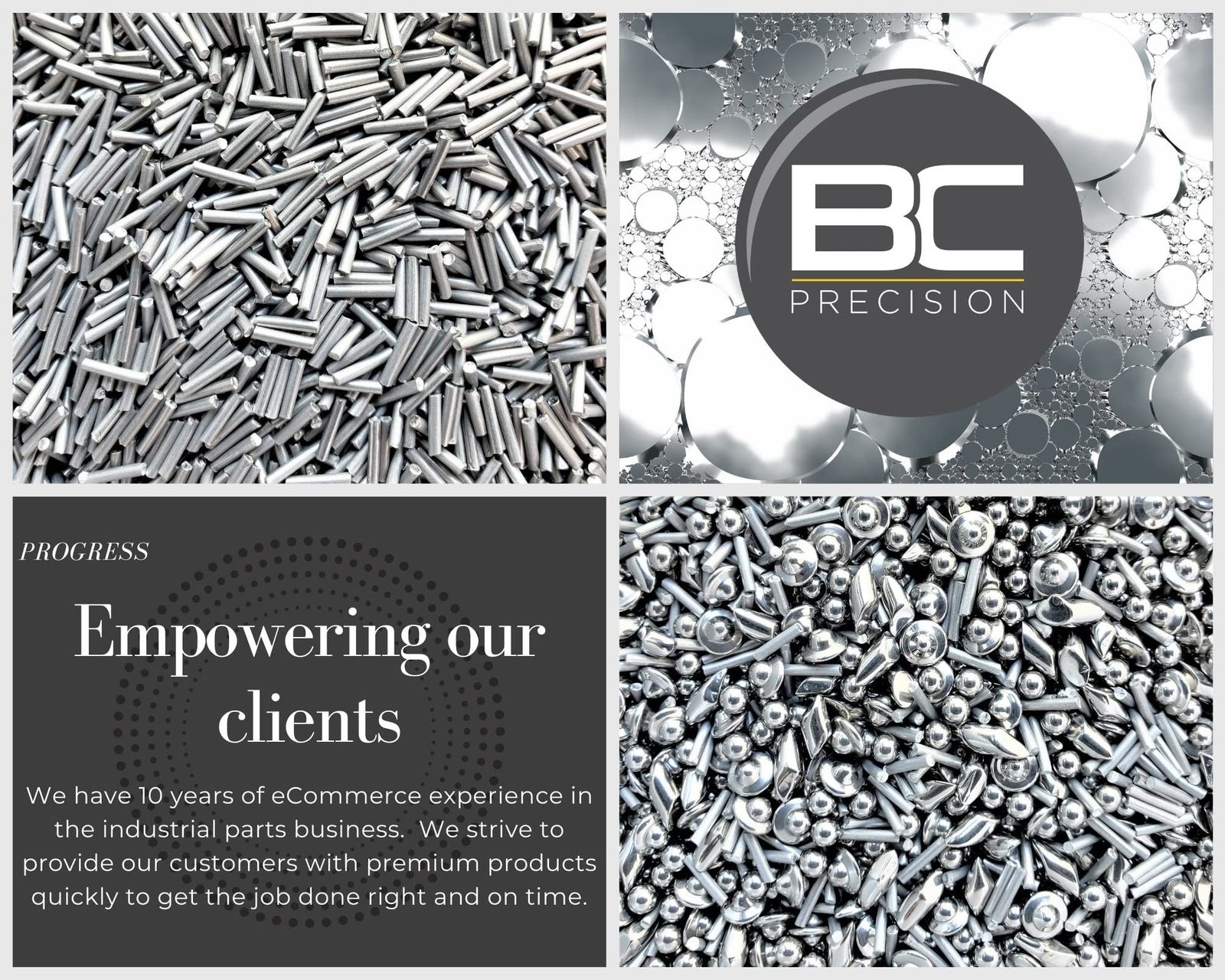 2 LB 1/8" Stainless Steel Tumbling Media Shot Jewelers Mix 4 Shapes Tumbler F...