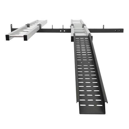 600 LBS Heavy Duty Motorcycle Carrier Dirt Bike Rack Hitch Mount Hauler w/ Strap