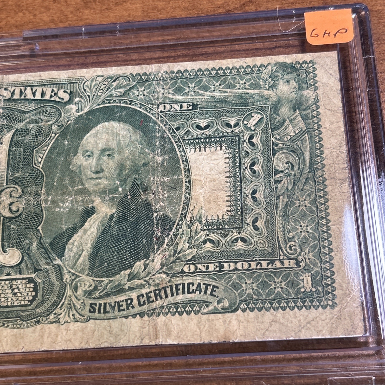 1896 $1 Educational Silver Certificate Well Circulated