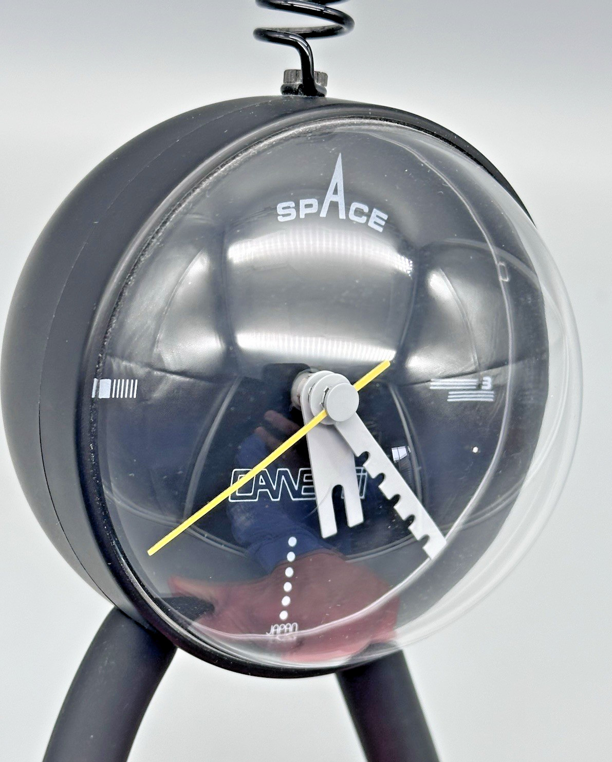 Canetti Space Clock Japan Spaceball Clock Tochigi Tokei TESTED & WORKS GREAT!