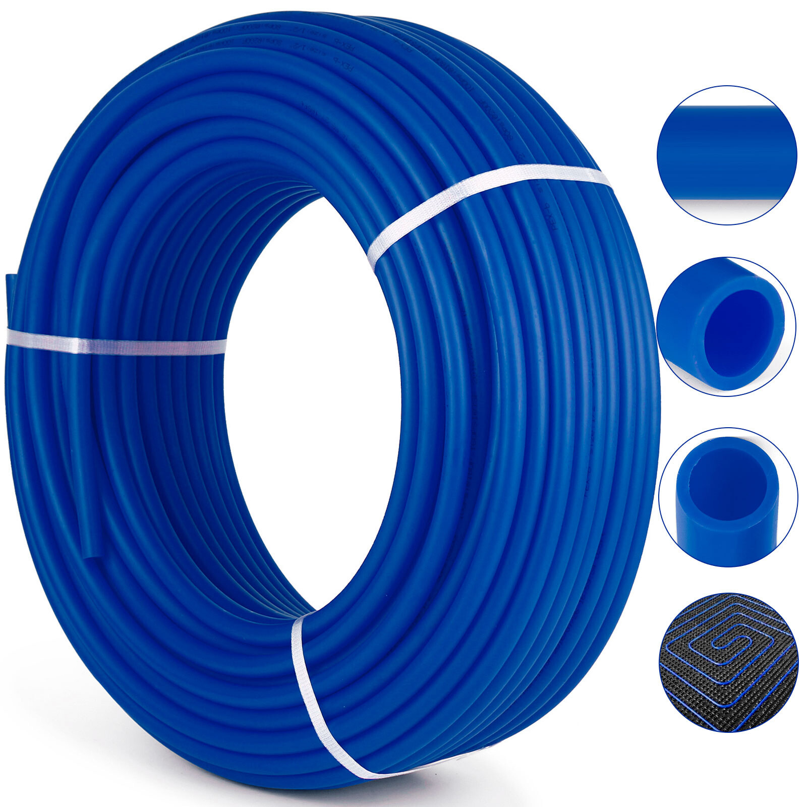 Uimoso 3/4"  300ft BLUE Certified PEX Tubing Pipe for Htg/Plbg/Potable Water