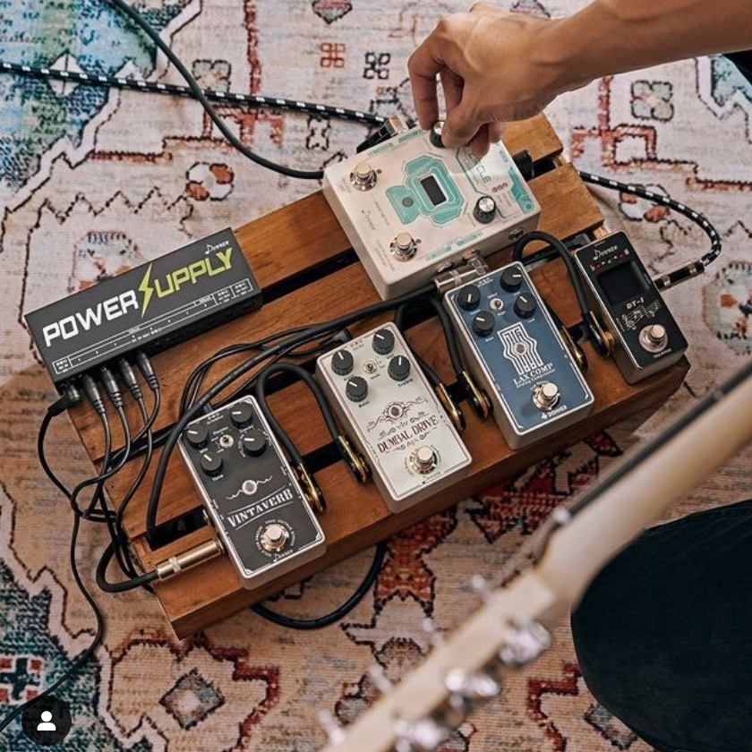 🎸 Donner 6 Pack Noiseless 6 in Patch Cables Effects Pedal Lead 1/4" Right Angle