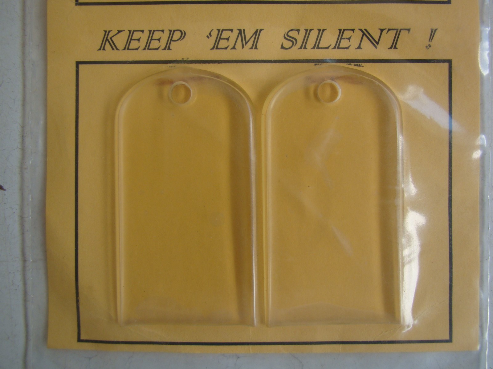 USN USMC USCG USAF ARMY GI ALL RANKS MOS SOLDIER CLEAR DOG TAG CHAIN SILENCERS