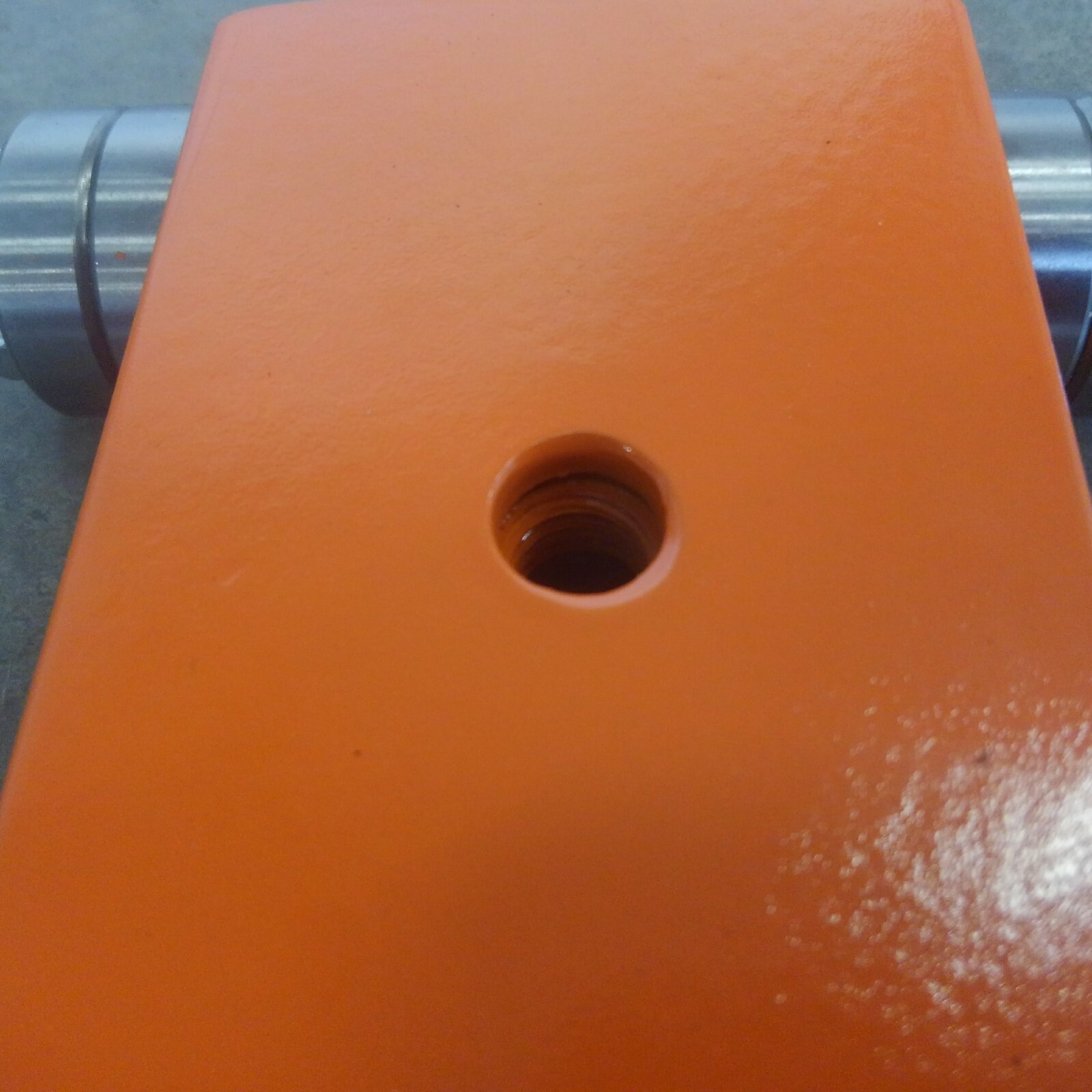 MADE IN USA Machine Skate Set (4) 10,000lbs Bridgeport mill mover, low profile