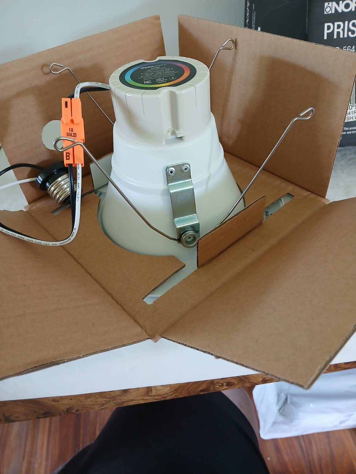 NORA PRISM NLPR-5641. 5"/6" Smart LED RGBW Retrofit Downlight-NEW. Free Shipping