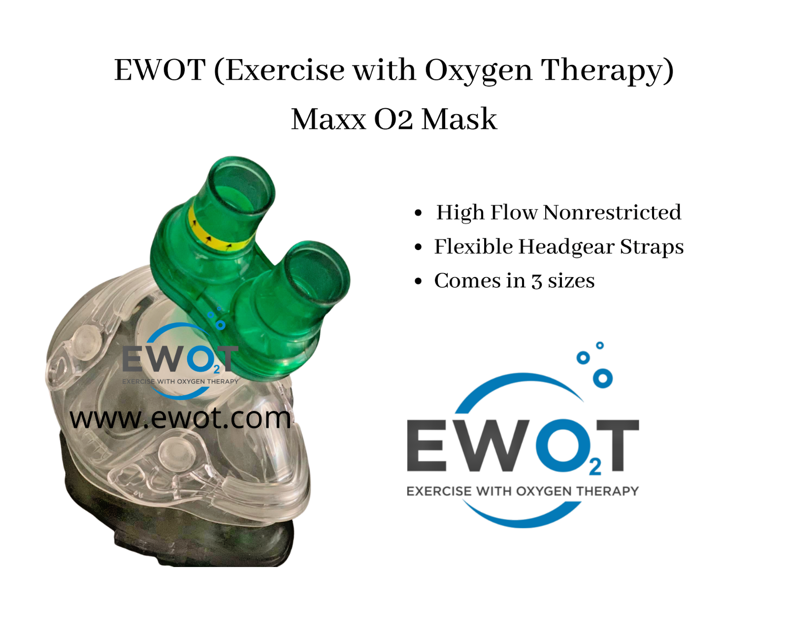 EWOT (Exercise with Oxygen Therapy) Mask -Size (SMALL)