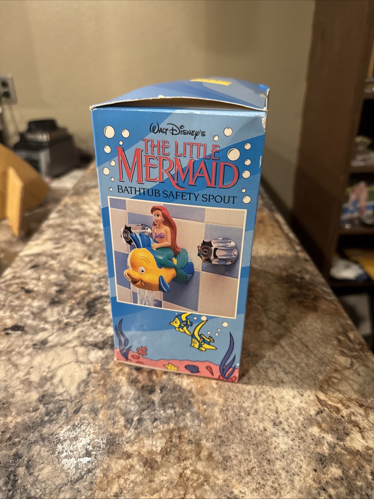 Disney Store The Little Mermaid Bathtub Safety Spout Rubber Cover NIB N3w Sealed