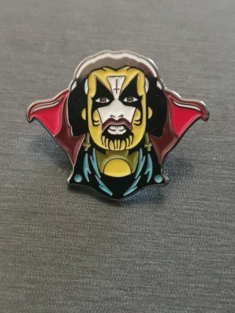KING DIAMOND Pin Badge Patch New High Quality