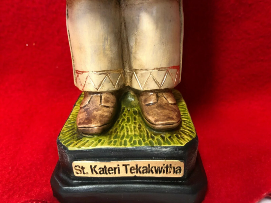 Saint Kateri Tekakwitha Statue 16" New From Colombia #L072