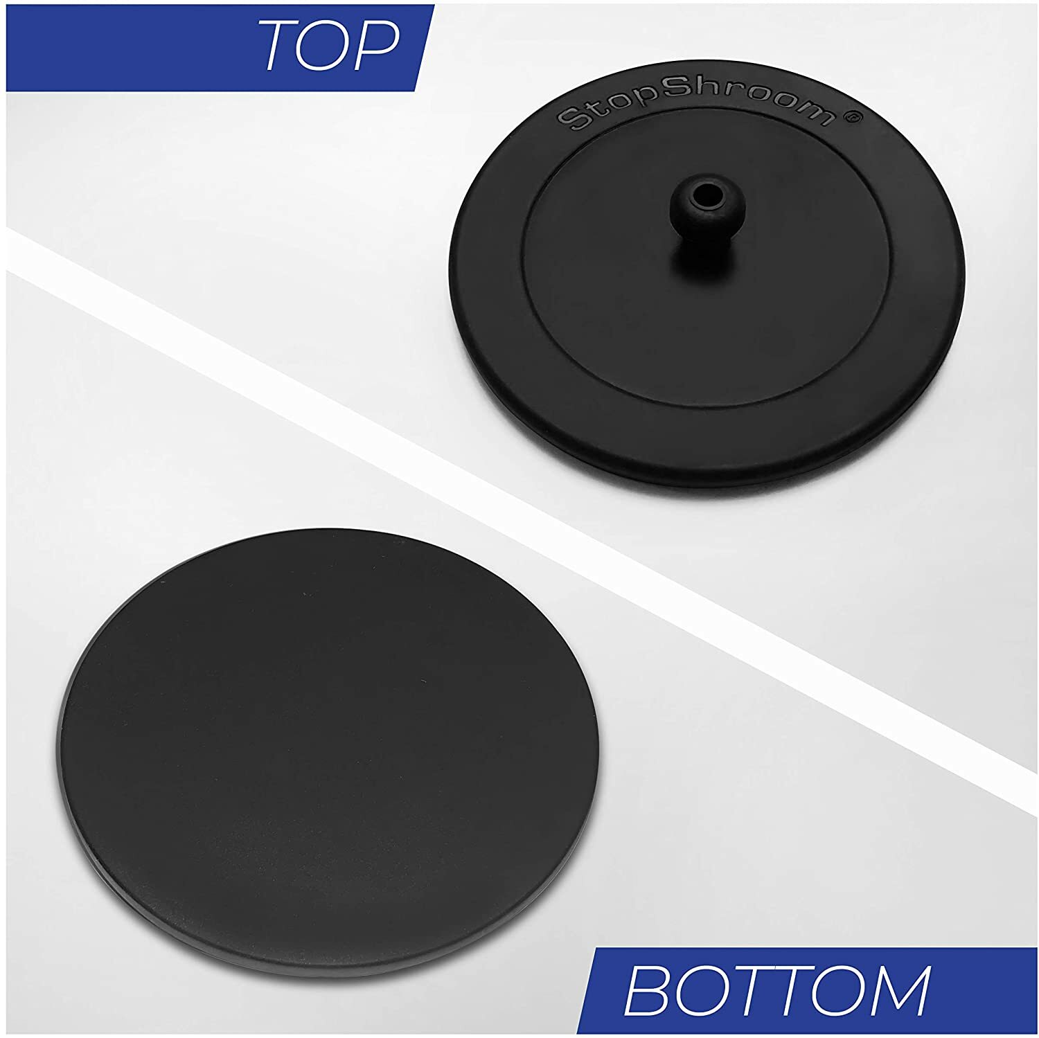 Kitchen SinkShroom Revolutionary Clog-Free Sink Strainer Basket with Stopper