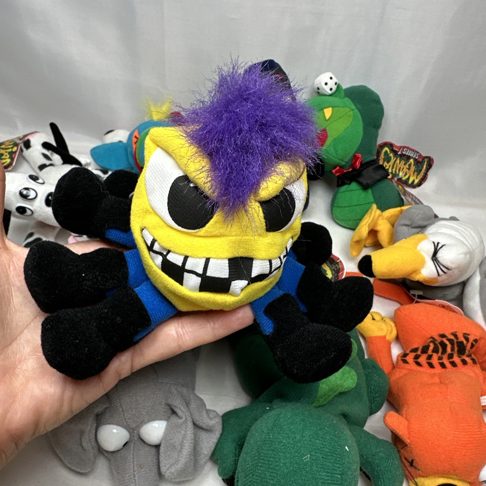 Vintage 1997 “MEANIES BEANIE” Complete SERIES 1