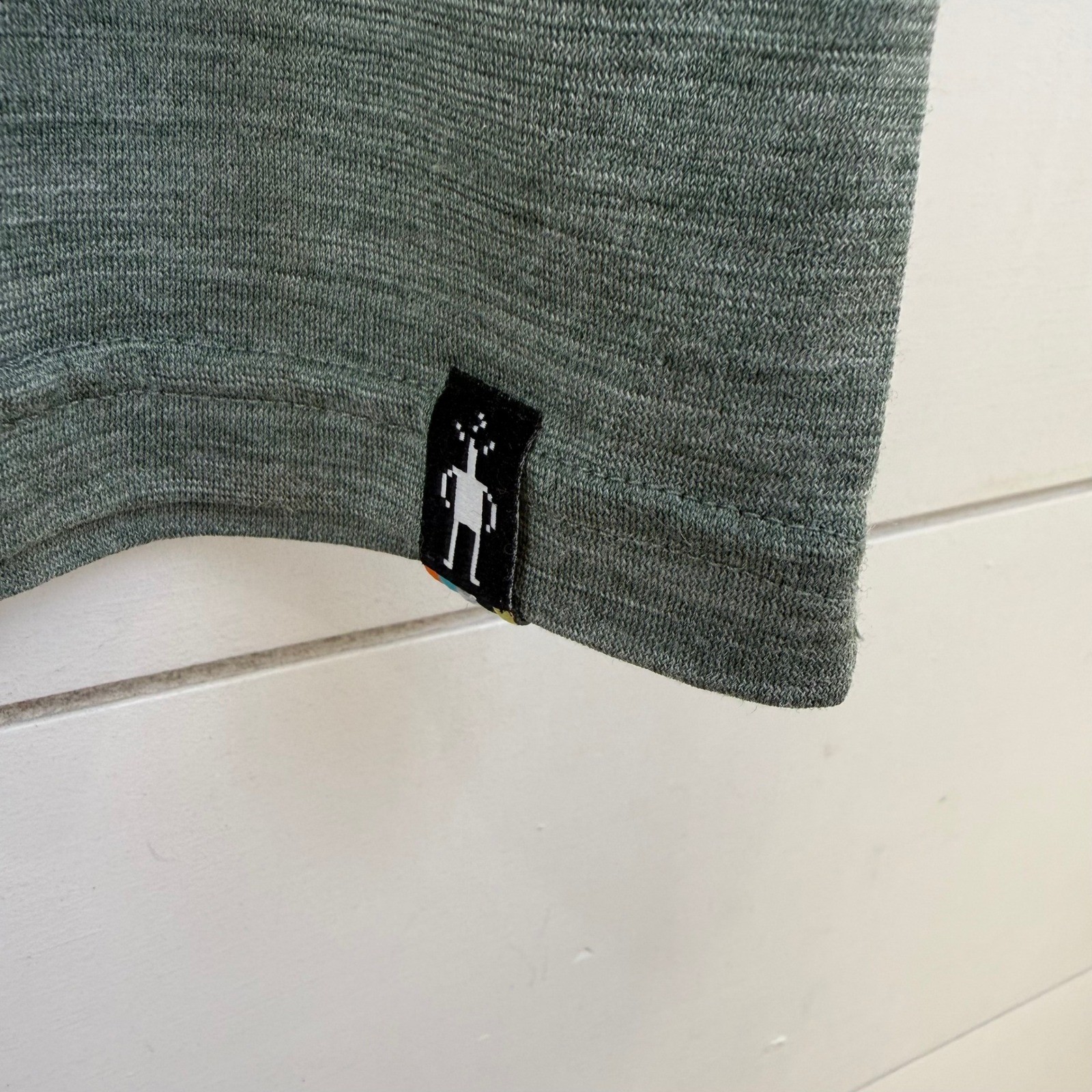 Smartwool Merino Sport 150 T-Shirt TEE Green Short Sleeve Crew Neck Men S WOOL