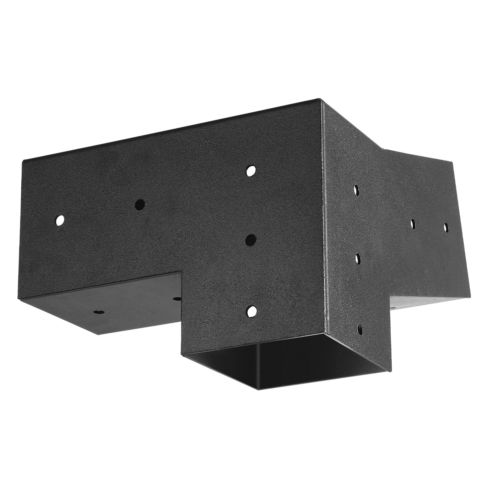 4x4 Inch Pergola Bracket Kit Inner 3.5x3.5 3-Way Slanted Brackets DIY Post