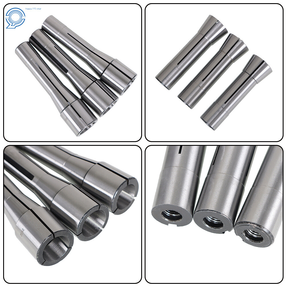 Metric 1/32" - 1" R8 Collet Set Fractional 29 Piece High Quality For Bridgeport