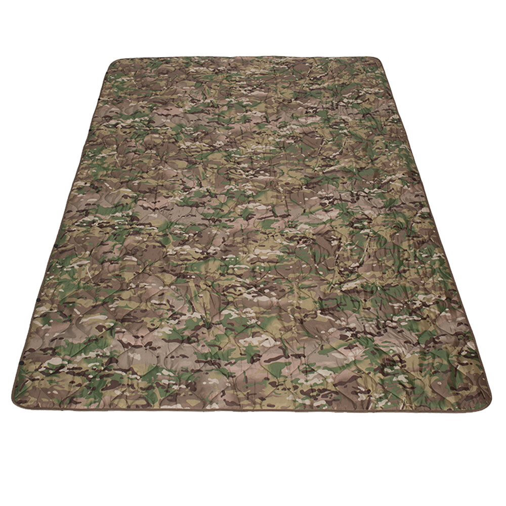 Camo Outdoor Blanket Waterproof Insulated Multi-Use Poncho Liner for Camping