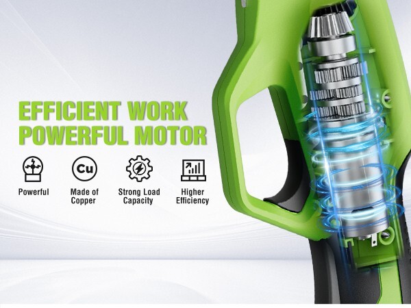 7.2V Battery Powered Electric Pruning Shear Cordless Tree Pruner Garden Scissors