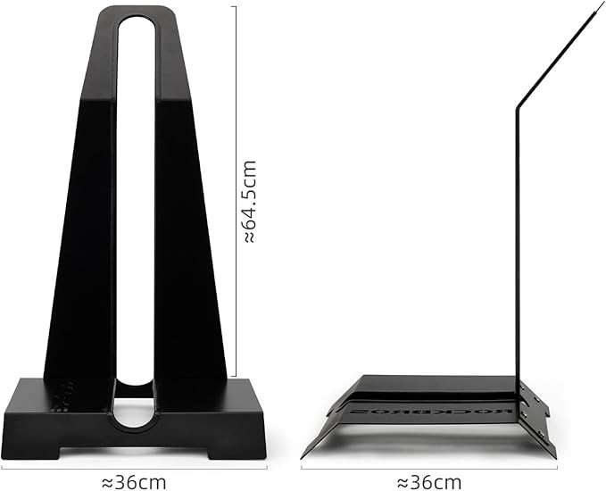 ROCKBROS Bike Floor Stand Rack For Indoor Storage Garage L - Shaped Carbon Steel