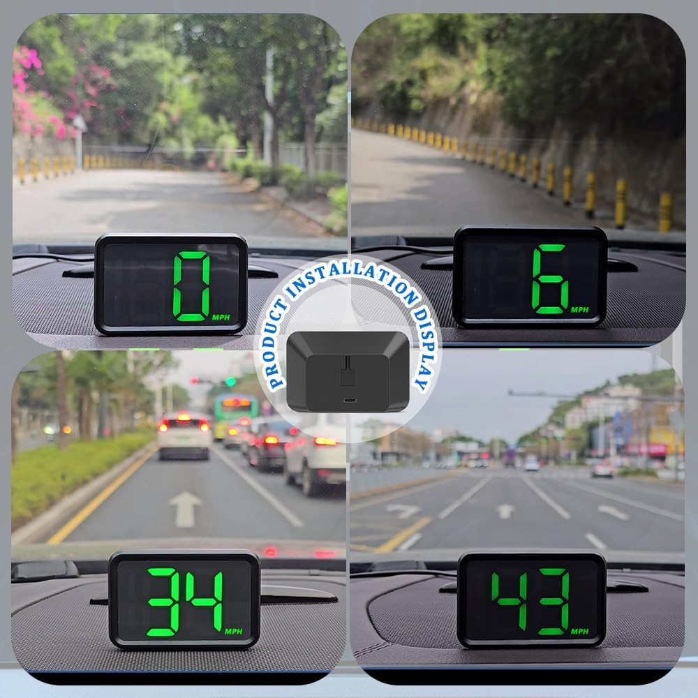 Heads up Display for Cars Windshield with MPH Speed,Hud Display Digital Speedome