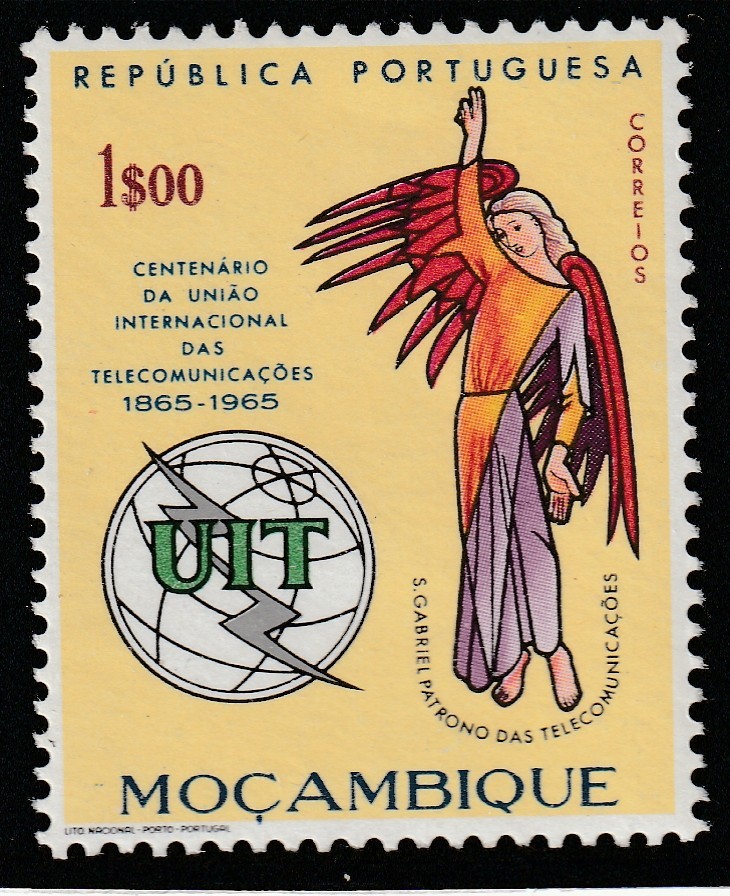 Mozambique    1965    Sc # 464   ITU    MNH    OG