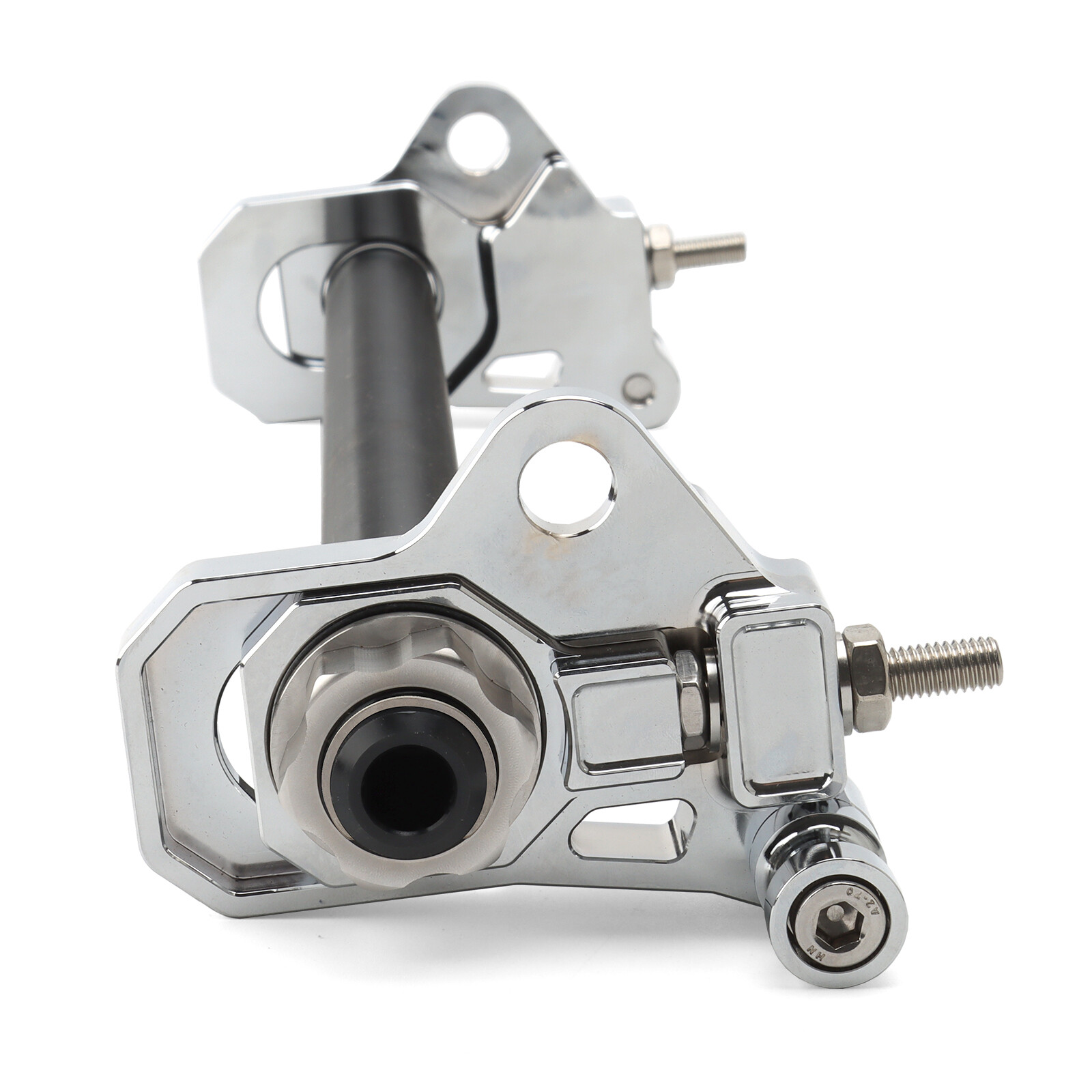 For Harley Motorcycle Rear Axle Adjuster Kit Street Glide Road King FLHR 2009-UP