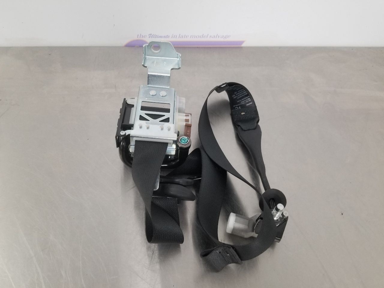 22 2022 NISSAN FRONTIER CREW PASSENGER RIGHT FRONT SEAT BELT RETRACTOR BLACK