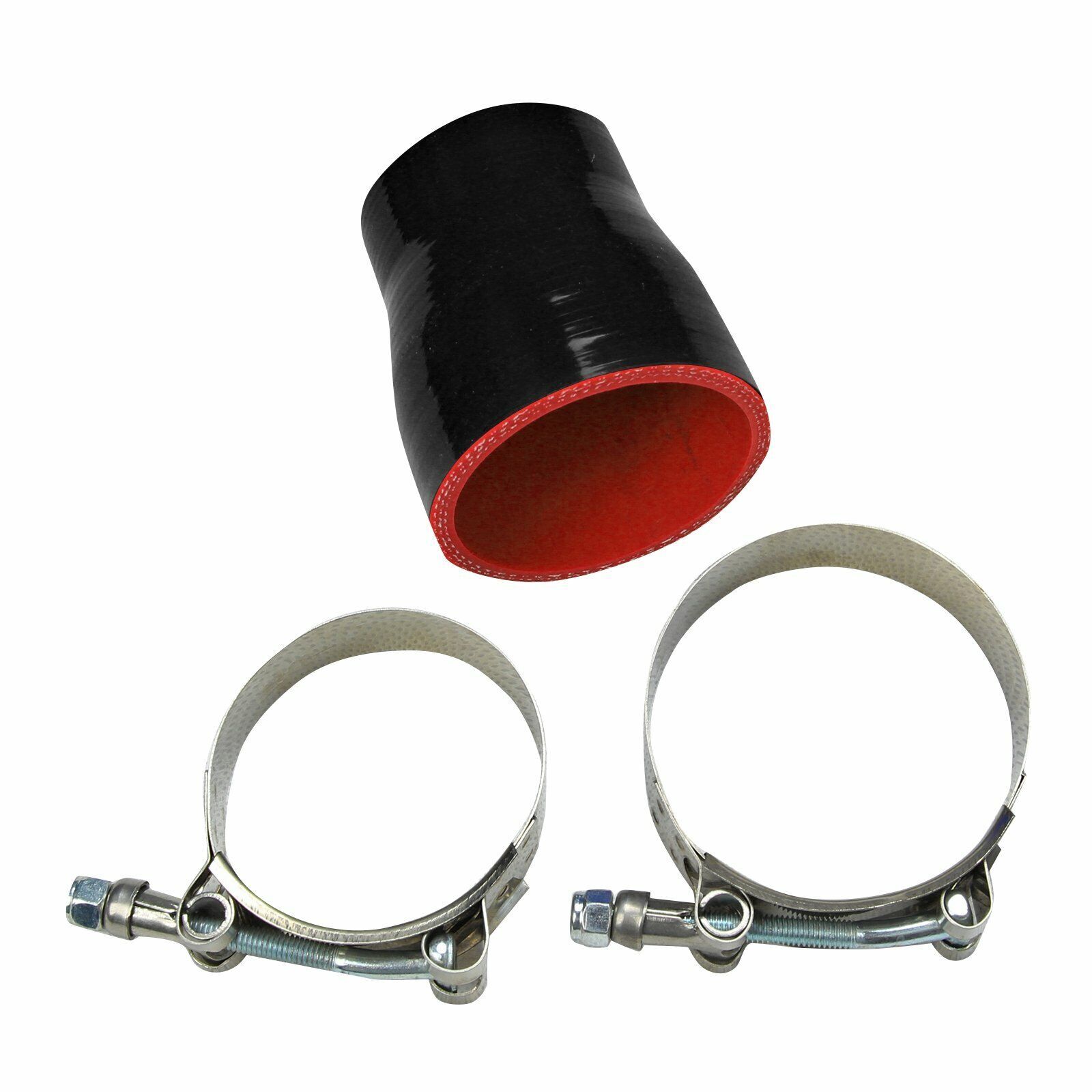 3" to 2.5" inch Silicone Reducer Coupler Turbo hose 63mm-76mm +2x T-Bolt Clamps