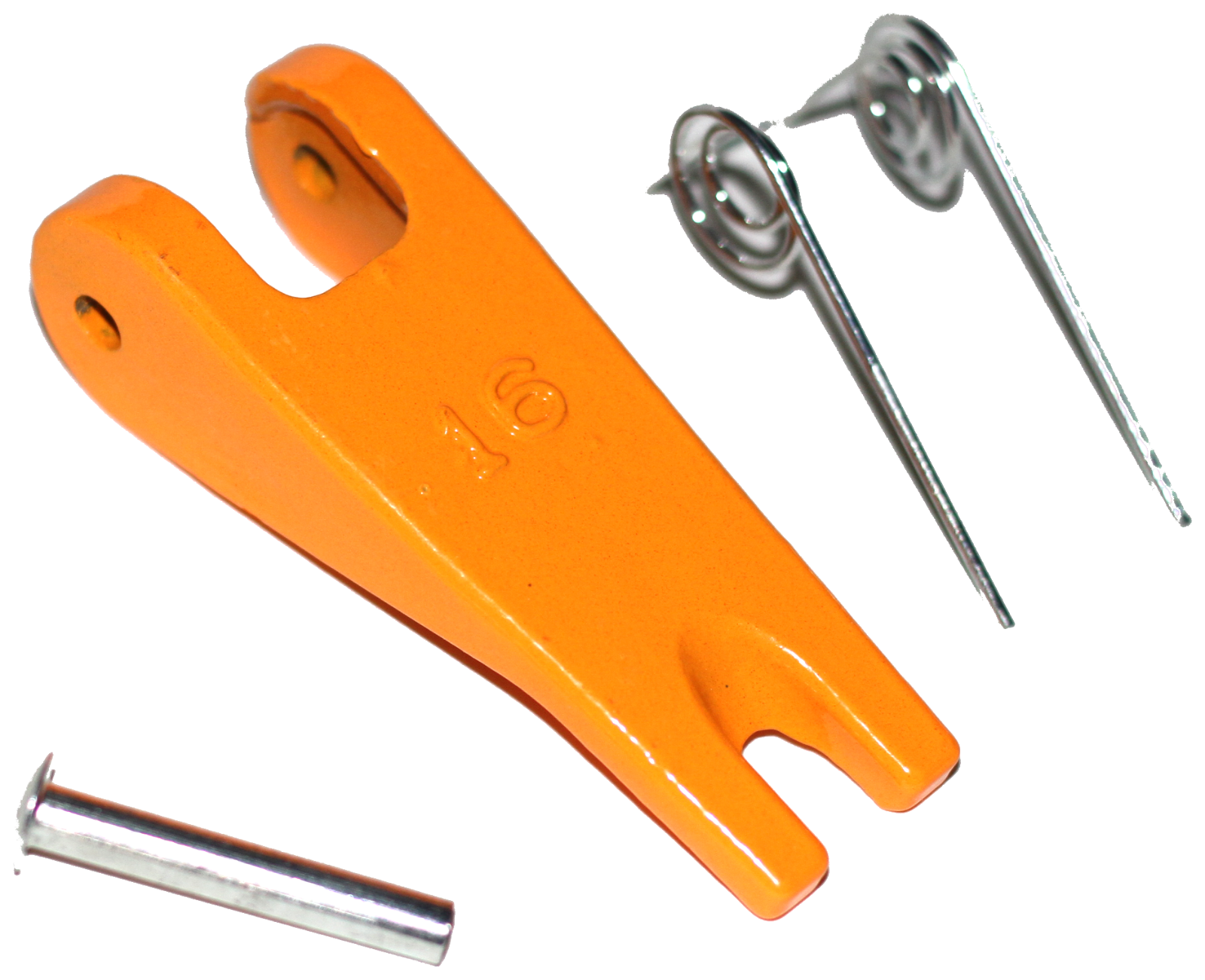 1/2" x 15' ft Grade 100 Industrial Lifting Chain Sling w/ Safety Latch Hooks Tow