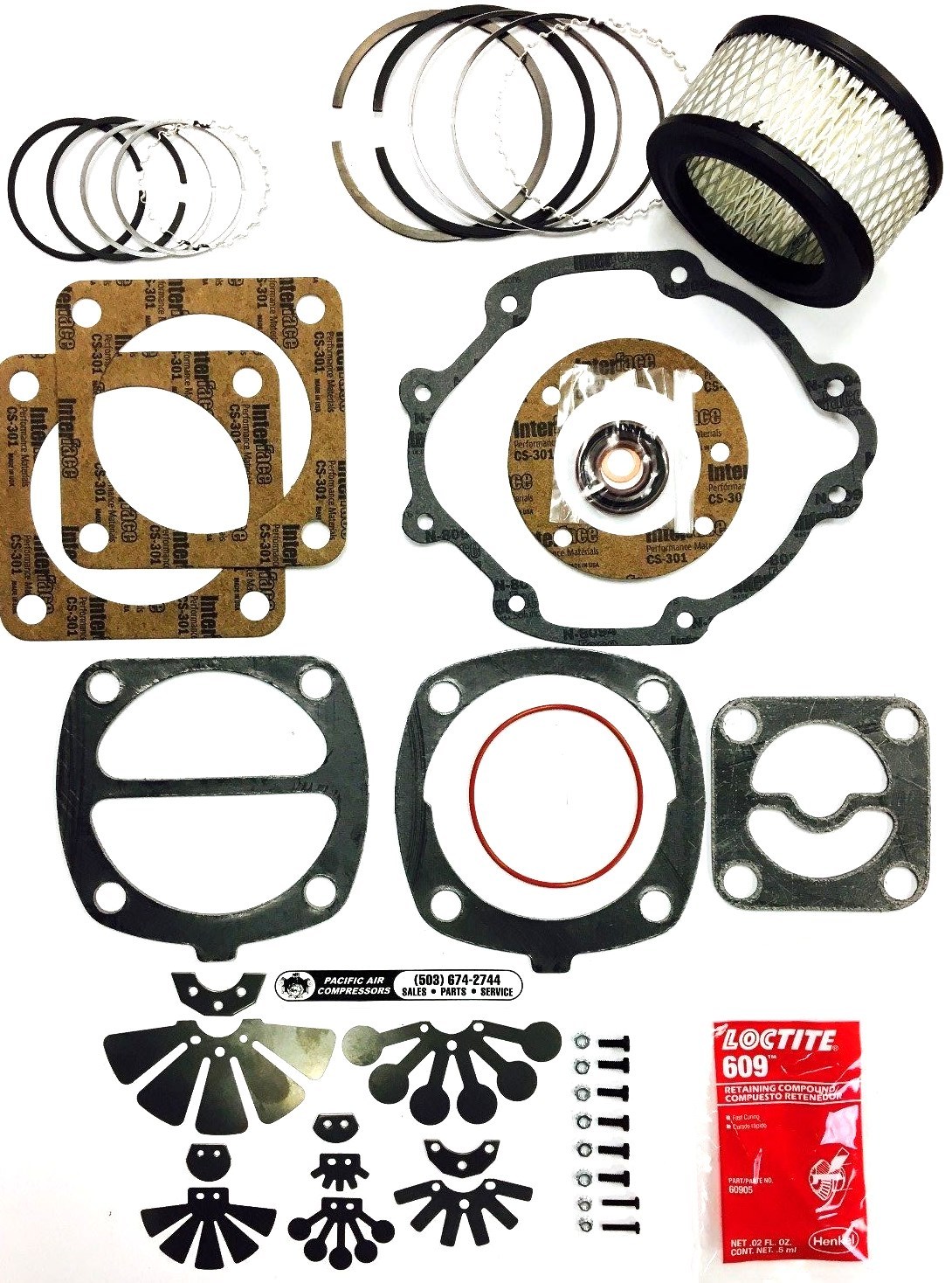 TUNE UP KIT INGERSOLL RAND TYPE 30 MODEL MODEL 2545 COMPATIBLE