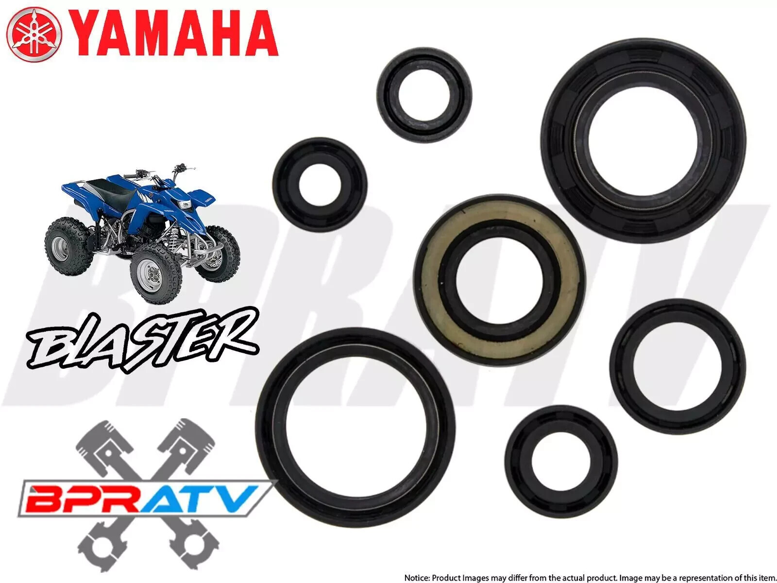 Yamaha Blaster YFS200 68mm Big Bore Cylinder Wiseco Hot Rods Crank Rebuild Kit🔥