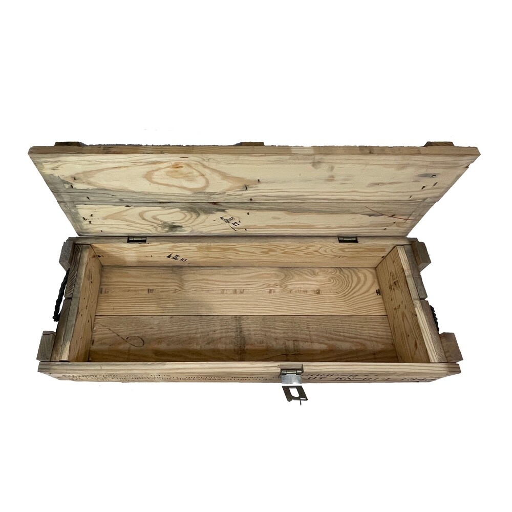 Wooden Artillery Crate 105mm Used