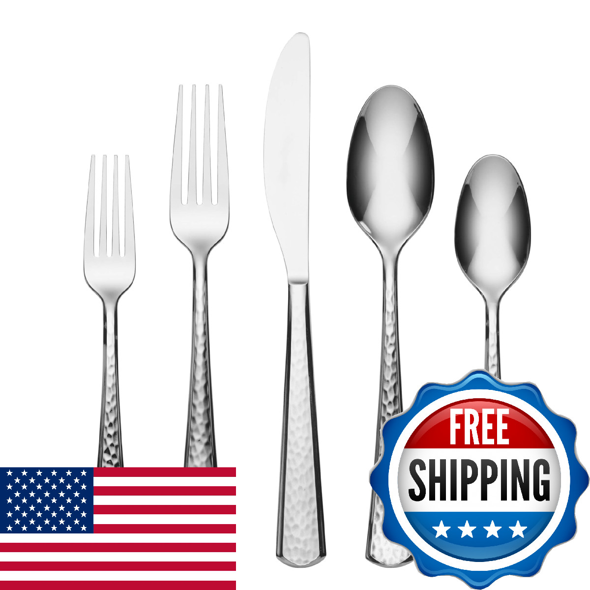 Oneida 896122 Etta 20 Piece Everyday Flatware Set, Service For 4